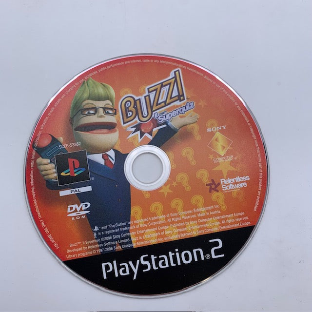 Buzz! Il Superquiz PS2 Playstation 2 PAL ITA (USATO)
