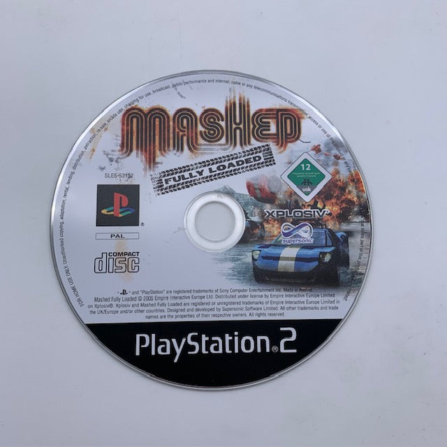 Mashed Fully Loaded PS2 Playstation 2 PAL ITA (USATO)