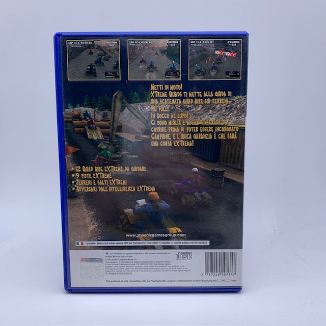 X-Treme Quads PS2 Playstation 2 PAL ITA (USATO)