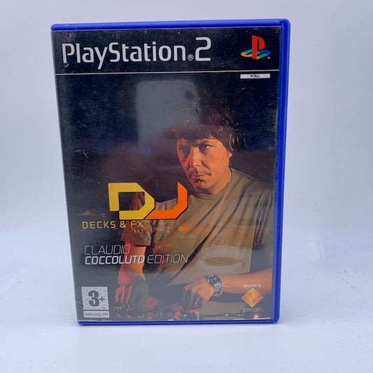 DJ Decks & FX Coccoluto Edition PS2 Playstation 2 PAL ITA (USATO)