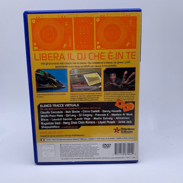 DJ Decks & FX Coccoluto Edition PS2 Playstation 2 PAL ITA (USATO)