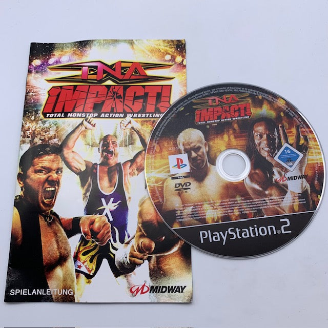 TNA IMPACT TOTAL NONSTOP WRESTLING PS2 Playstation 2 PAL GER (USATO)
