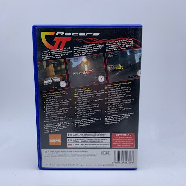 GT Racers PS2 Playstation 2 PAL ITA (USATO)