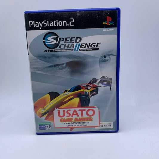 Speed Challenge Jacques Villeneuve's Racing Vision PS2 Playstation 2 PAL ITA (USATO)
