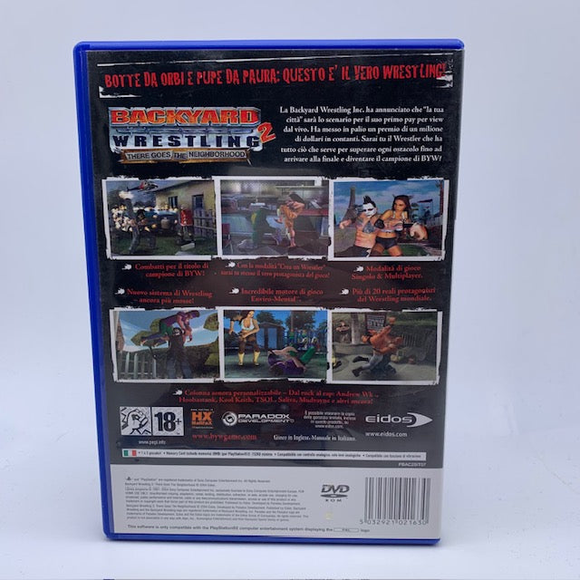 Backyard Wrestling 2: There Goes The Neighborhood PS2 Playstation 2 PAL ITA (USATO)