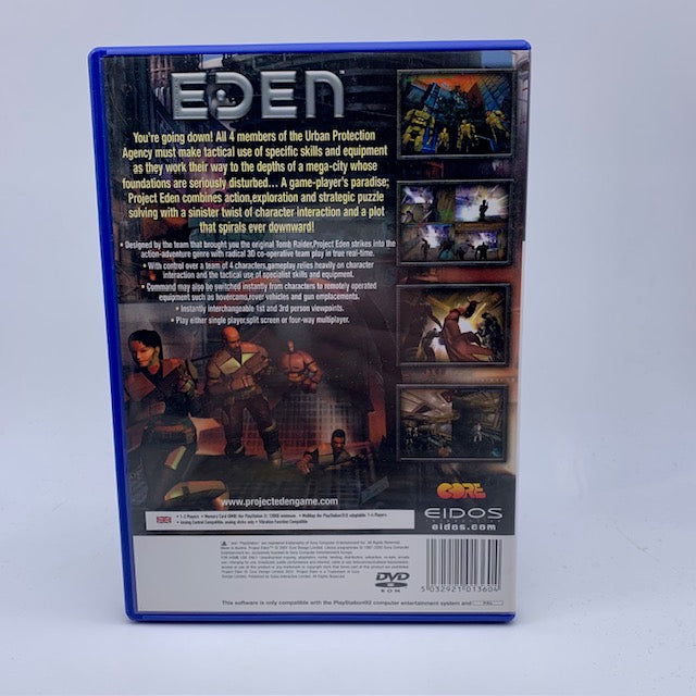 Project Eden PS2 Playstation 2 PAL ITA (USATO)