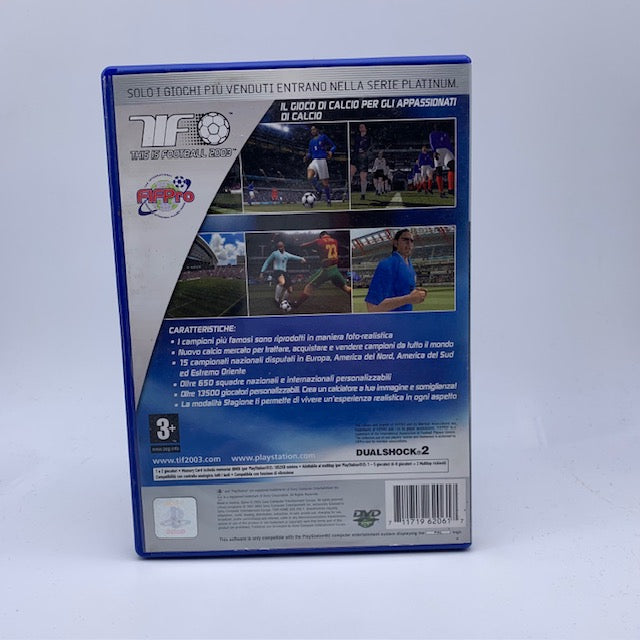 This is Football 2003 Playstation 2 PAL ITA (USATO)
