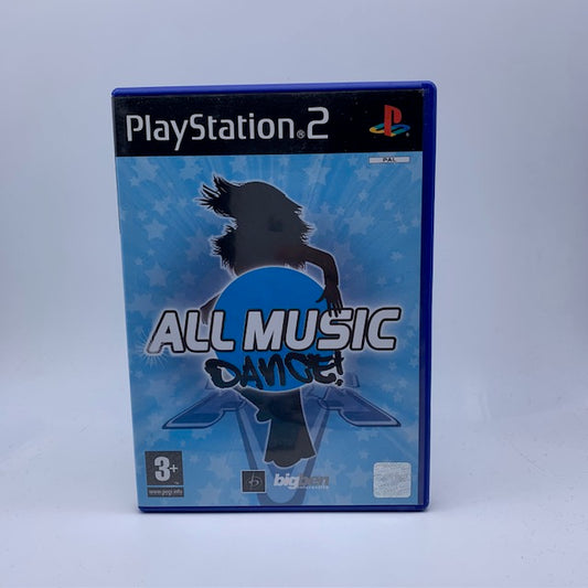All Music Dance PS2 Playstation 2 PAL ITA (USATO)