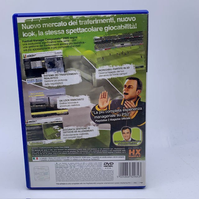 Football Manager Campionato 2006 PS2 Playstation 2 PAL ITA (USATO)