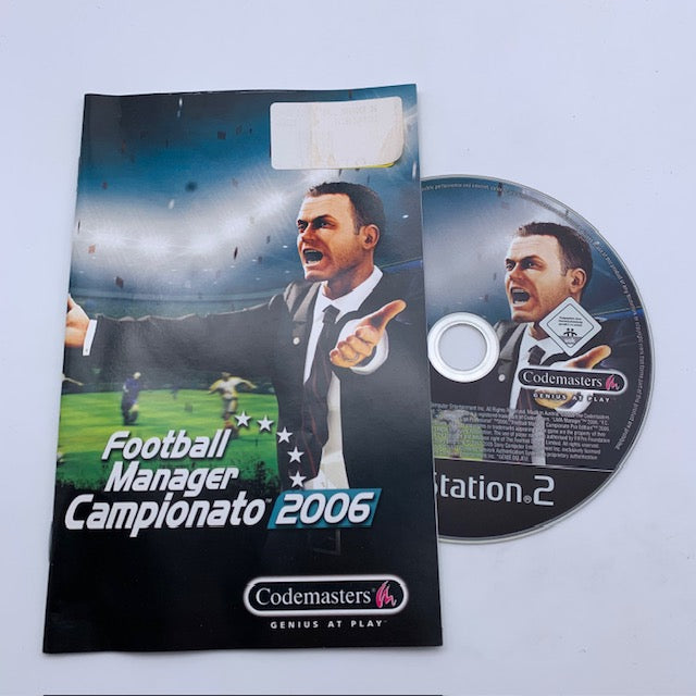 Football Manager Campionato 2006 PS2 Playstation 2 PAL ITA (USATO)