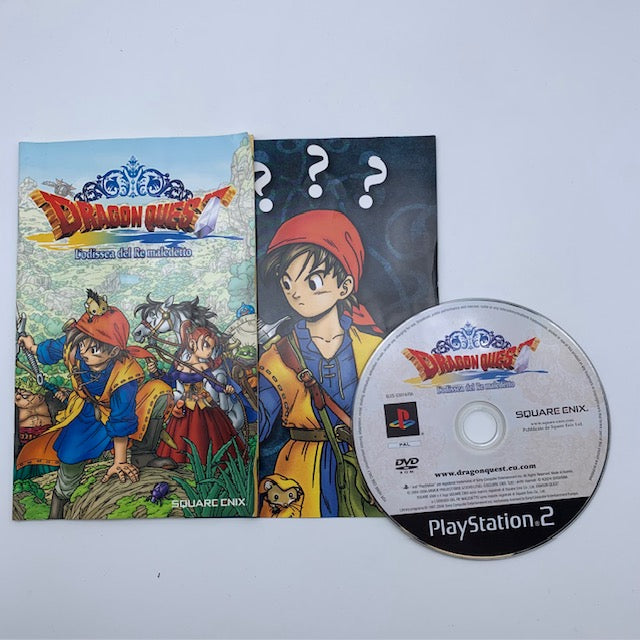 Dragon Quest VIII 8 L'Odissea Del Re Maledetto PS2 Playstation 2 PAL ITA (USATO)