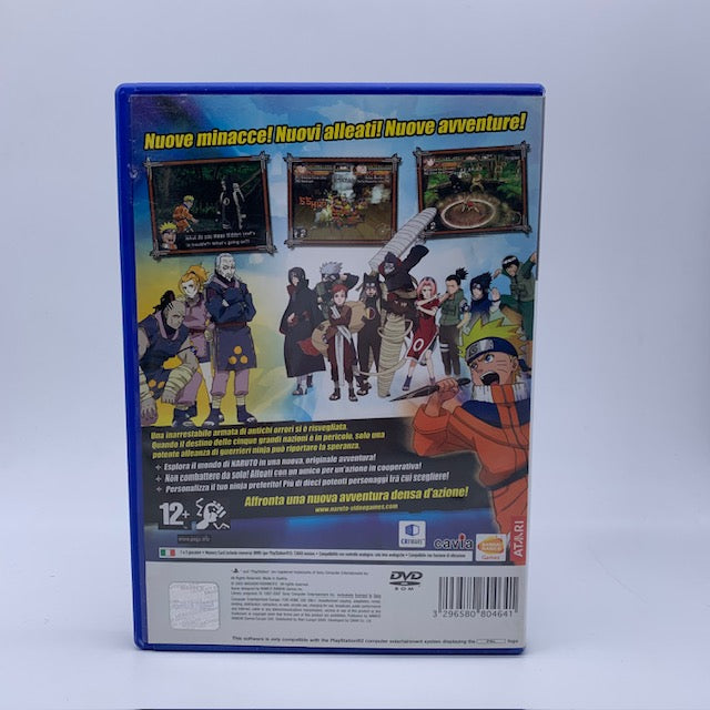 Naruto Uzumaki Chronicles 2 PS2 Playstation 2 PAL ITA (USATO)