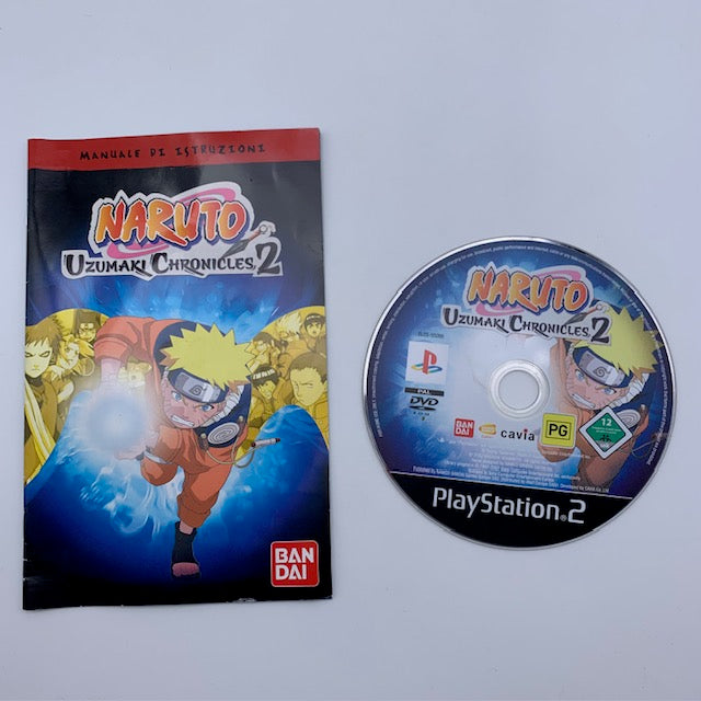 Naruto Uzumaki Chronicles 2 PS2 Playstation 2 PAL ITA (USATO)
