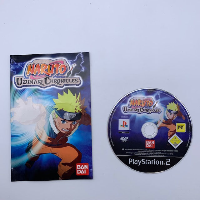 Naruto Uzumaki Chronicles PS2 Playstation 2 PAL ITA (USATO)
