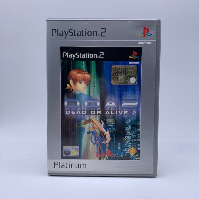 DOA Dead Or Alive 2 Platinum PS2 Playstation 2 PAL ITA (USATO)
