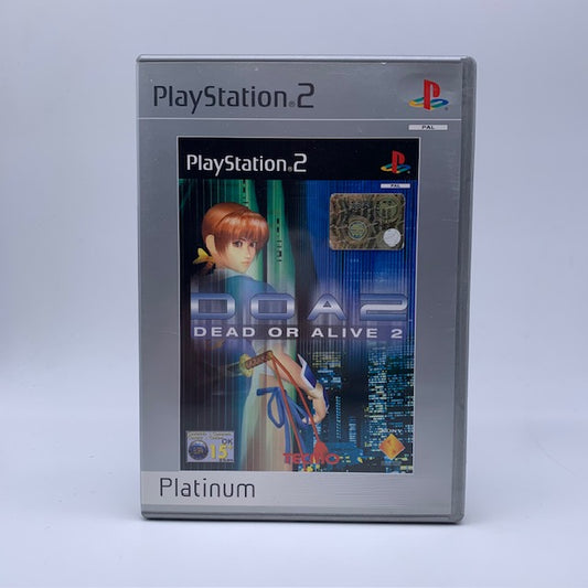 DOA Dead Or Alive 2 Platinum PS2 Playstation 2 PAL ITA (USATO)