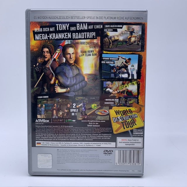 Tony Hawk's Underground 2 Platinum PS2 Playstation 2 PAL GER (USATO)