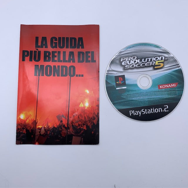 Pro Evolution Soccer 5 PES PS2 Playstation 2 PAL ITA (USATO)