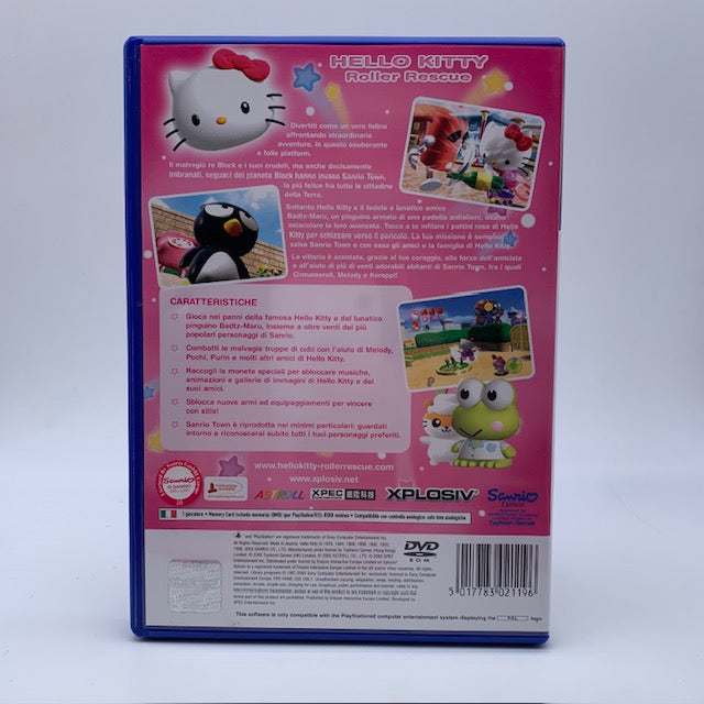 Hello Kitty Roller Rescue PS2 Playstation 2 PAL ITA (USATO)