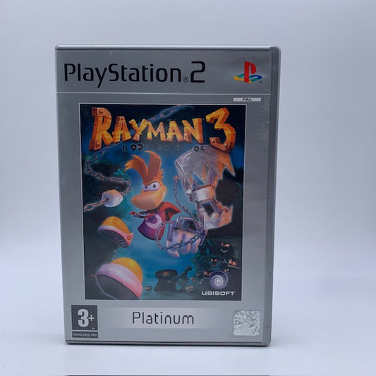 Rayman 3 Hoodlum Havoc Platinum PS2 Playstation 2 PAL ITA/SPA (USATO)
