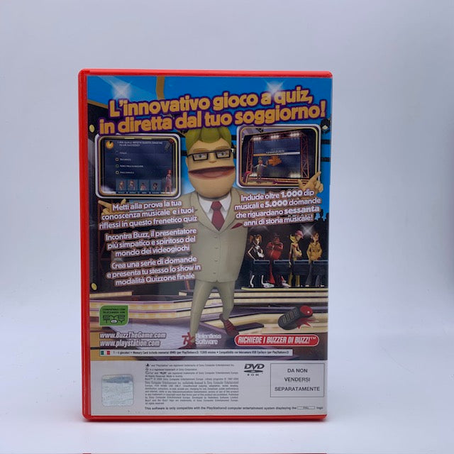 Buzz! The Music Quiz PS2 Playstation 2 PAL ITA (USATO)