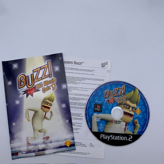 Buzz! The Music Quiz PS2 Playstation 2 PAL ITA (USATO)