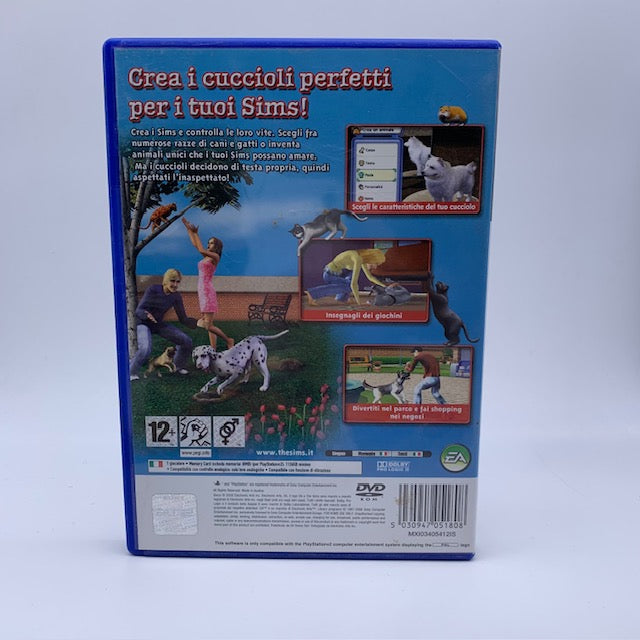 The Sims 2 Pets PS2 Playstation 2 PAL ITA (USATO)