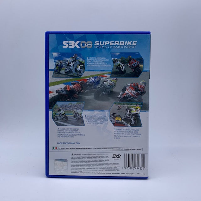 SBK 08 Superbike World Championship PS2 Playstation 2 PAL ITA (USATO)