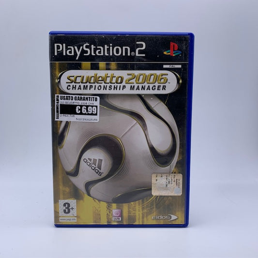 Scudetto 2006 Championship Manager PS2 Playstation 2 PAL ITA (USATO)