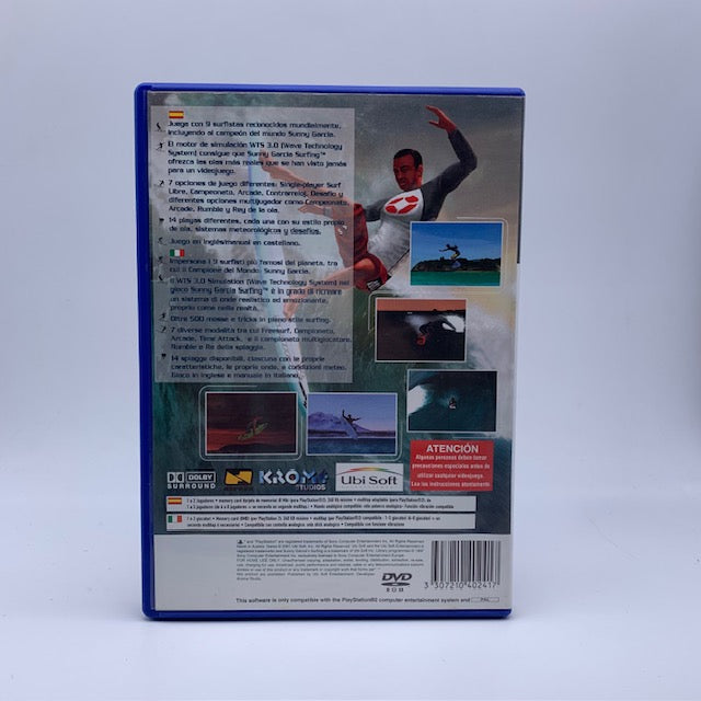Sunny Garcia Surfing PS2 Playstation 2 PAL ITA/SPA (USATO)