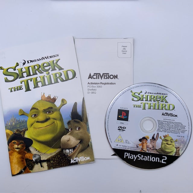 Shrek The Third Terzo PS2 Playstation 2 PAL UK (USATO)