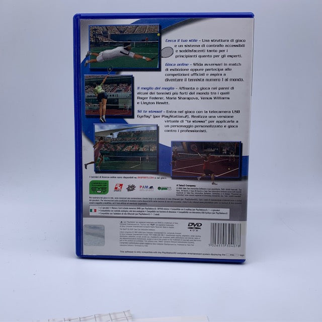 Top Spin PS2 Playstation 2 PAL ITA (USATO)