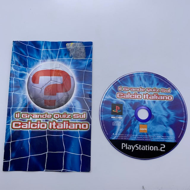 Il Grande Quiz Sul Calcio Italiano PS2 Playstation 2 PAL ITA (USATO)