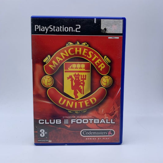 Manchester United Club Football Stagione 2003/2004 PS2 Playstation 2 PAL ITA (USATO)