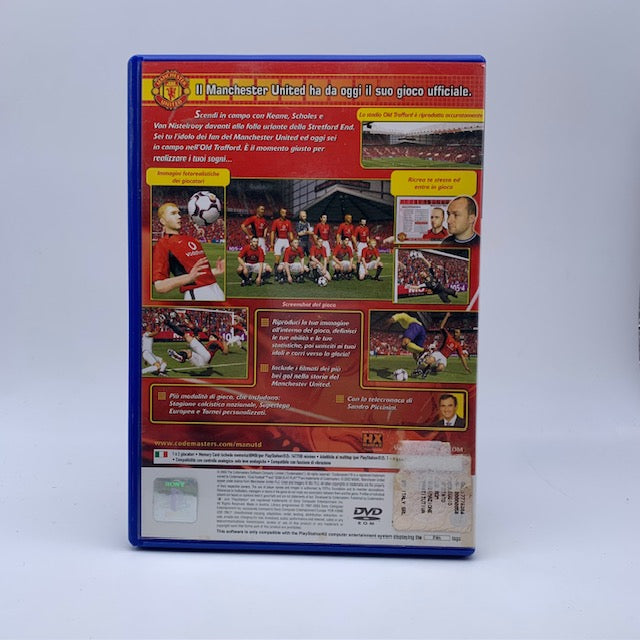 Manchester United Club Football Stagione 2003/2004 PS2 Playstation 2 PAL ITA (USATO)