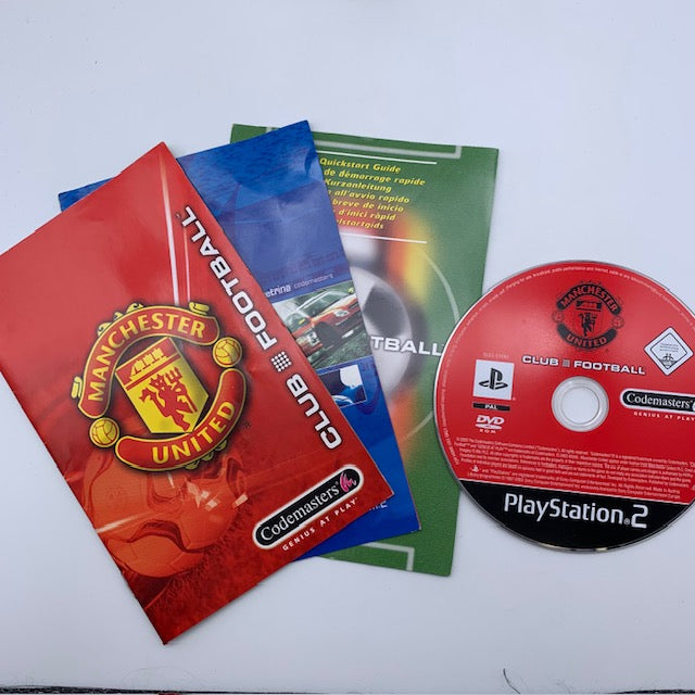 Manchester United Club Football Stagione 2003/2004 PS2 Playstation 2 PAL ITA (USATO)