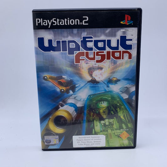 Wipeout Fusion PS2 Playstation 2 PAL UK (USATO)