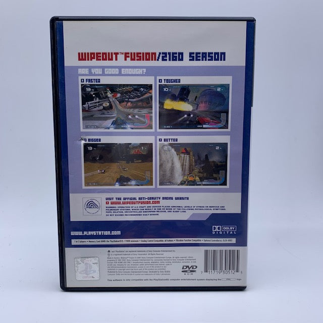 Wipeout Fusion PS2 Playstation 2 PAL UK (USATO)