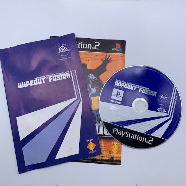 Wipeout Fusion PS2 Playstation 2 PAL UK (USATO)