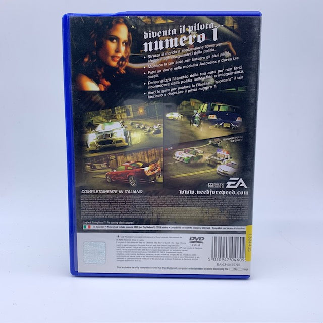 Need For Speed Most Wanted PS2 Playstation 2 EA Pal Ita (USATO)