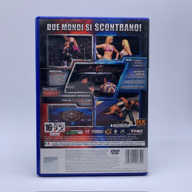 Smackdown! VS Raw PS2 Playstation 2 PAL ITA (USATO)