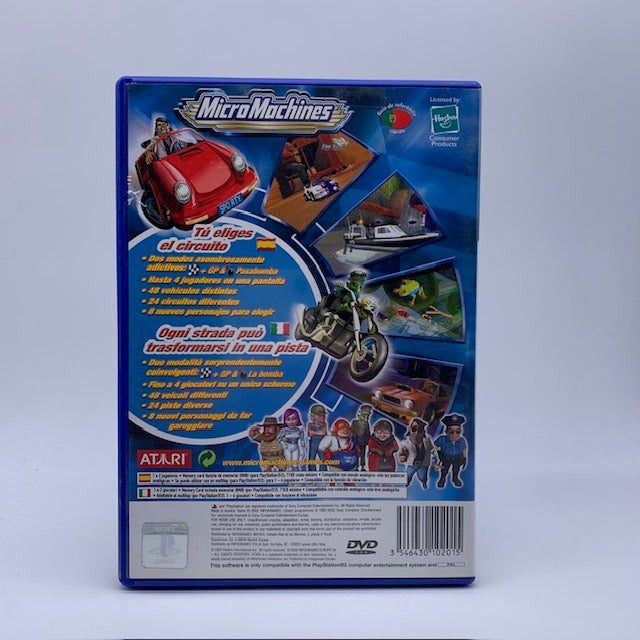 Micro Machines PS2 Playstation 2 PAL ITA/SPA (USATO)