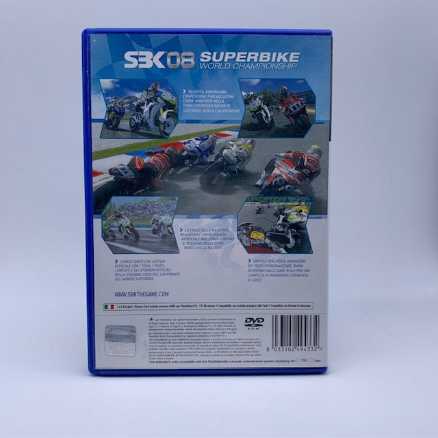 SBK 08 Superbike World Championship PS2 Playstation 2 PAL ITA (USATO)