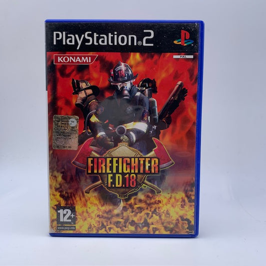 Firefighter F.D. 18 PS2 Playstation 2 PAL UK (USATO)