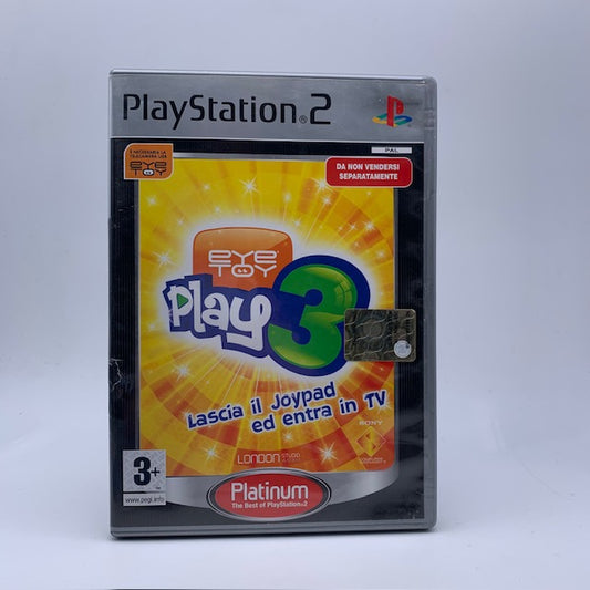Eyetoy Play 3 PS2 Playstation 2 PAL ITA (USATO)