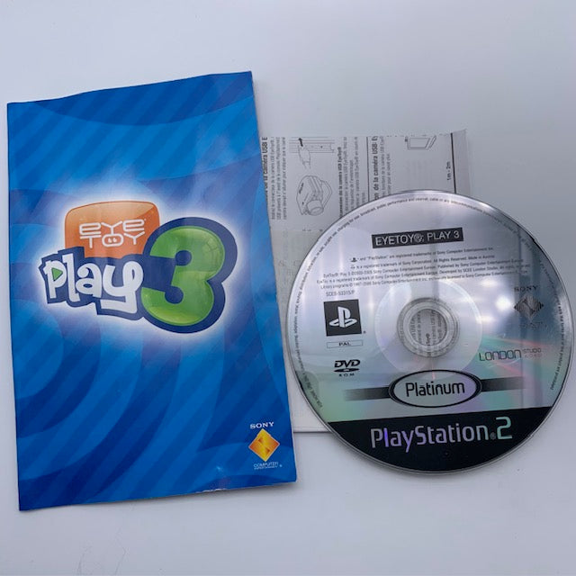 Eyetoy Play 3 PS2 Playstation 2 PAL ITA (USATO)