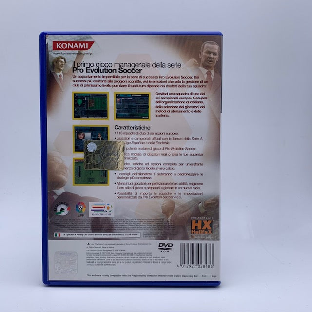 Pro Evolution Soccer Management PS2 Playstation 2 PAL ITA (USATO)