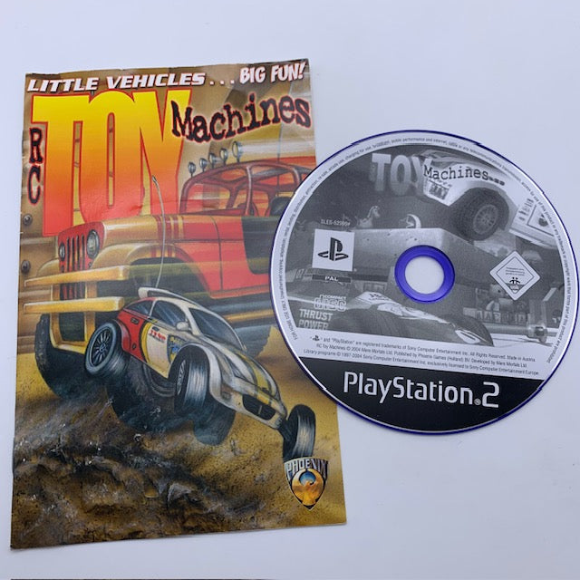 RC Toy Machines PS2 Playstation 2 PAL ITA (USATO)