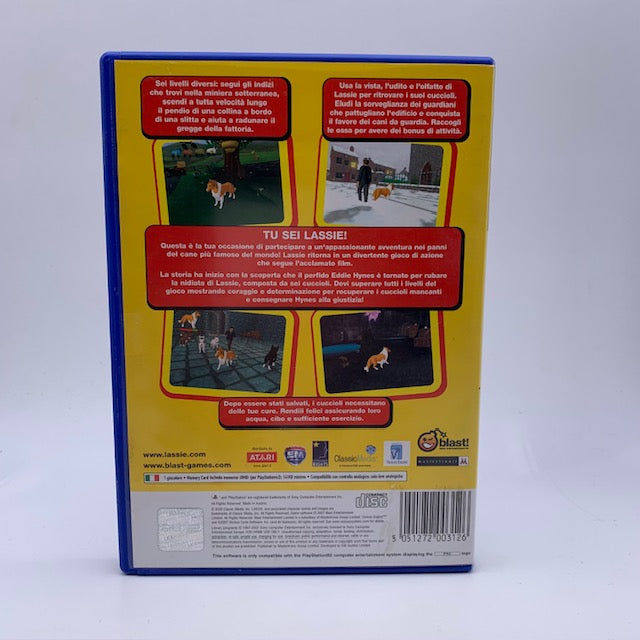 Lassie PS2 Playstation 2 PAL ITA (USATO)