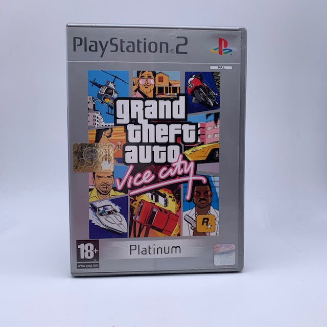 Grand Theft Auto: Vice City Platinum PS2 Playstation 2 PAL ITA (USATO)